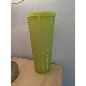Starbucks Glow-in-the-dark Fluorescent Green 24oz Tumbler for Cold Drinks